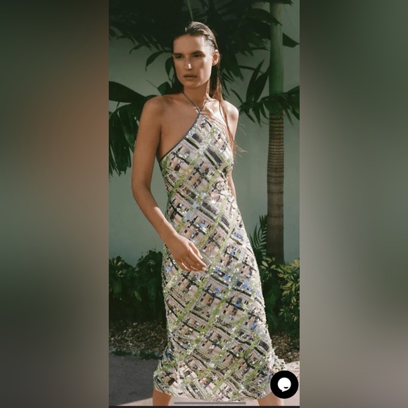 NWT $998 Veronica Beard Cherie Embellished Dress Size 6, Size 10 - Picture 4 of 13